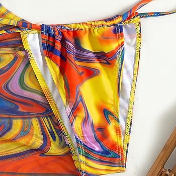 Amazon.com: 3 Piece Swimsuits for Women Padded Floral Print
